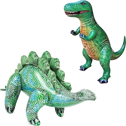 jet creations inflatable dinosaur