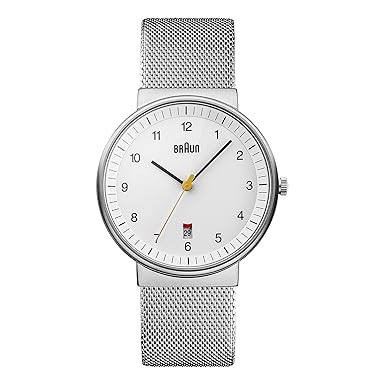 Braun Unisex-Armbanduhr BN0032BKSLMHG
