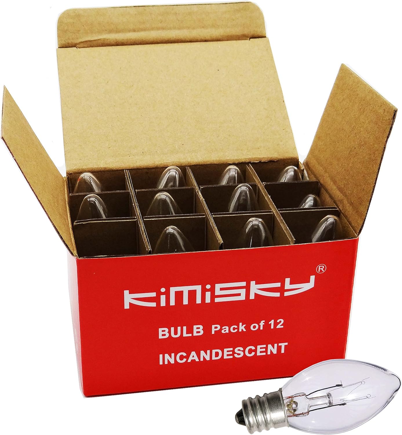 Kimisky 15 Watt Salt Lamp Bulbs, Himalayan Salt Lamp