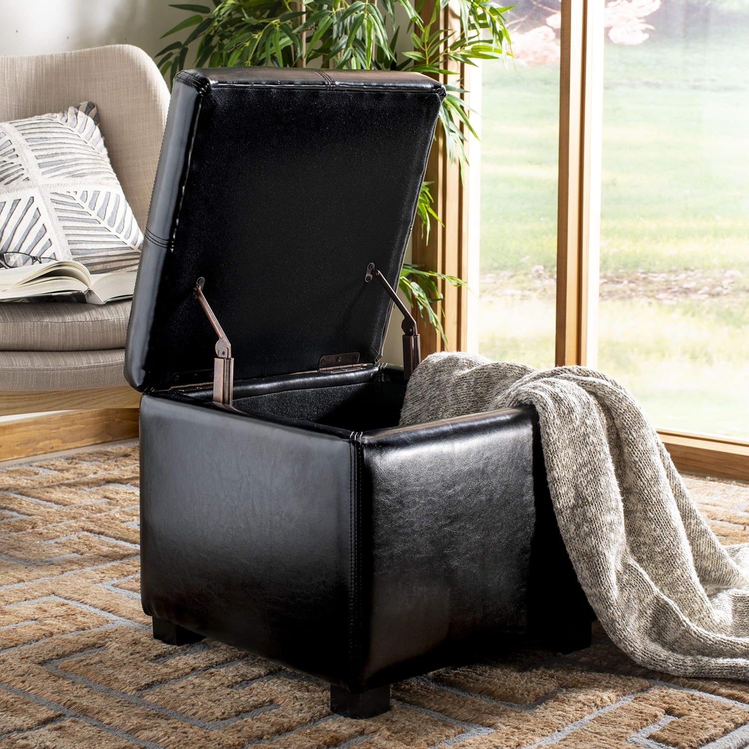 Best Ottoman Style File Storage