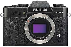 Fujifilm X-T30 Mirrorless Digital Camera, Black (Body Only)