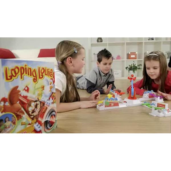 Hasbro Gaming 15692399 Looping Louie Kinderspiel, Partyspiel für Kindergeburtstage, unterhaltsames Gesellschafts und Familienspiel, Erwachsene, ab 4 Jahren, Mehrfarbig, Einheitsgröße – Bild 7