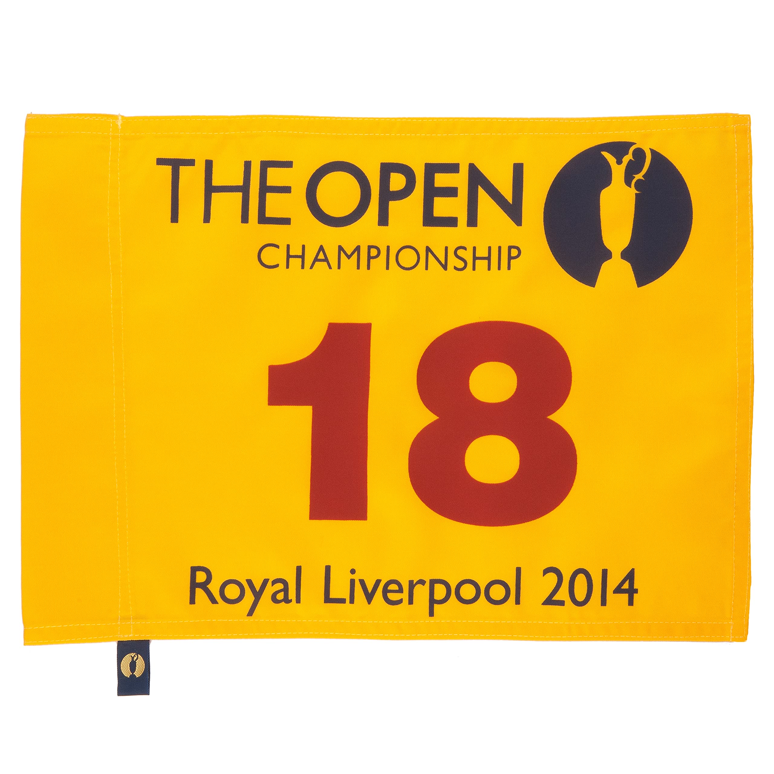 The Open | Official Merchandise | 143rd Royal Liverpool Collection | Golf Pin Flag | Yellow | Golf Equipment, Accessories, Gifts & Souvenirs | Outdoor Garden Mini Games