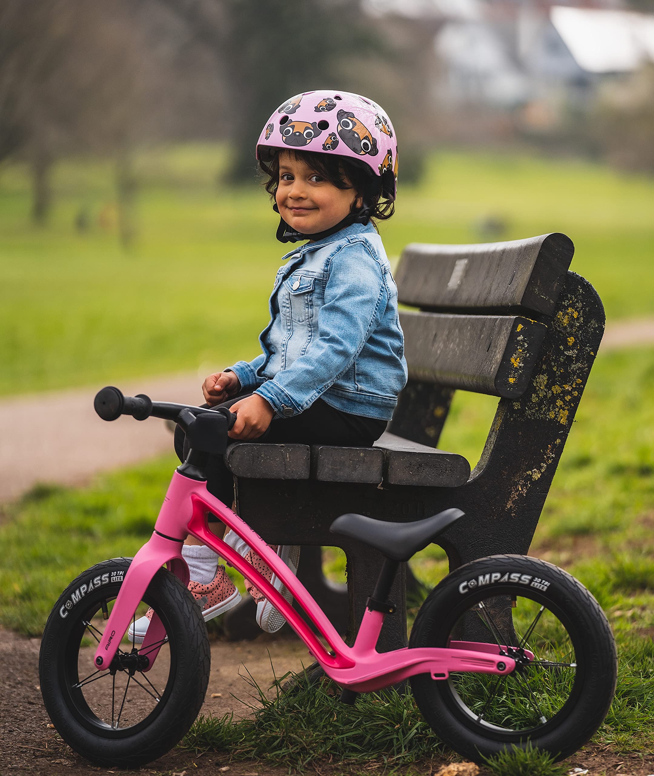 Hornit AIRO Balance Bike for 18 Month Toddlers to 5 Year Old Kids, Super Lightweight Magnesium Alloy