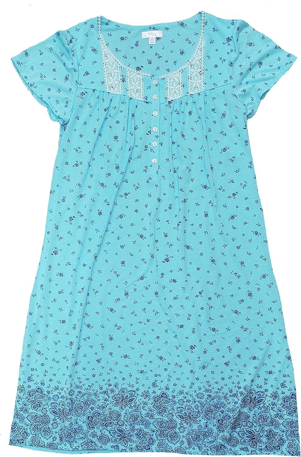 secret treasures long sleeve nightgown