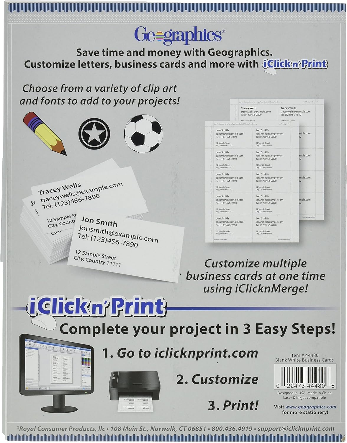 royal brites business cards