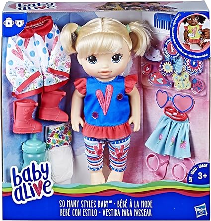 bebe con estilo baby alive