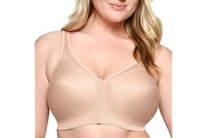 Glamorise Womens MagicLift Posture Back Bra Wirefree #1265