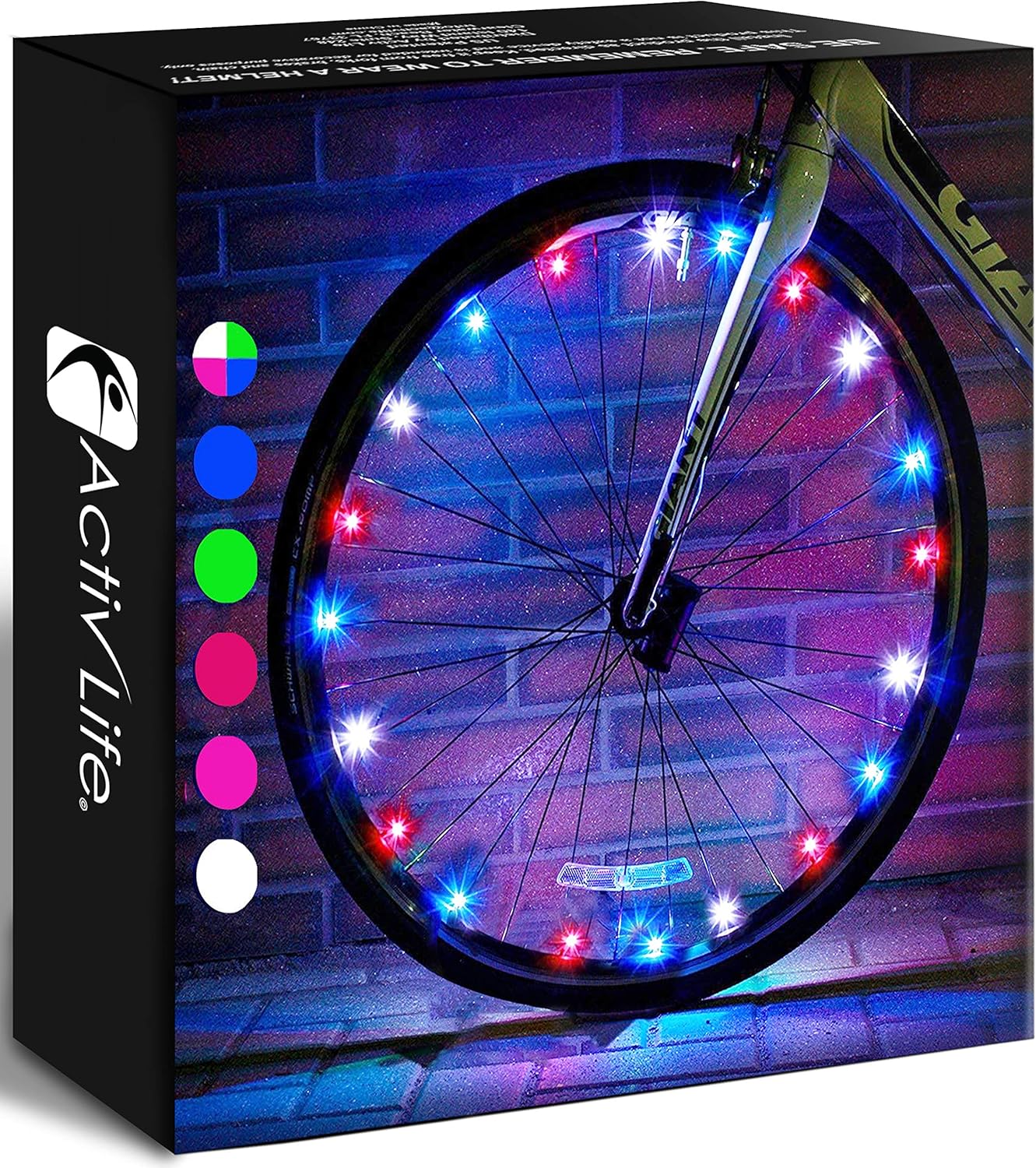Activ Life LED Bike Wheel Lights: Light Up Your Summer Adventures