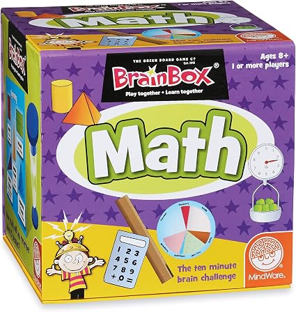 Amazon Com Brainbox Math Toys Games
