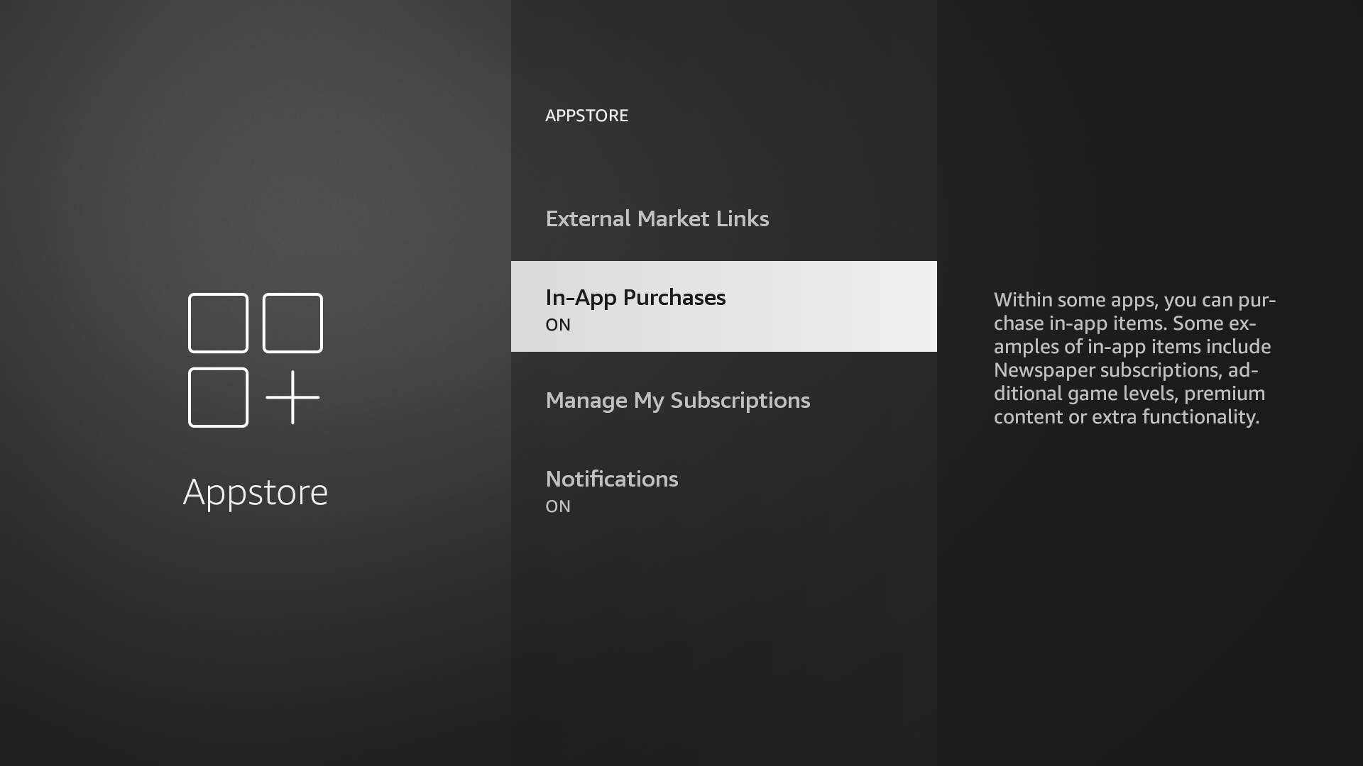 Appstore Settings Loader shortcut for Fire TVAmazon.co.jpAppstore for Android