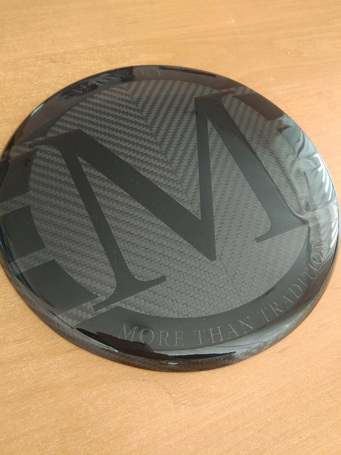 Amazoncom Mansory Style Carbon Fiber Grill Badge For