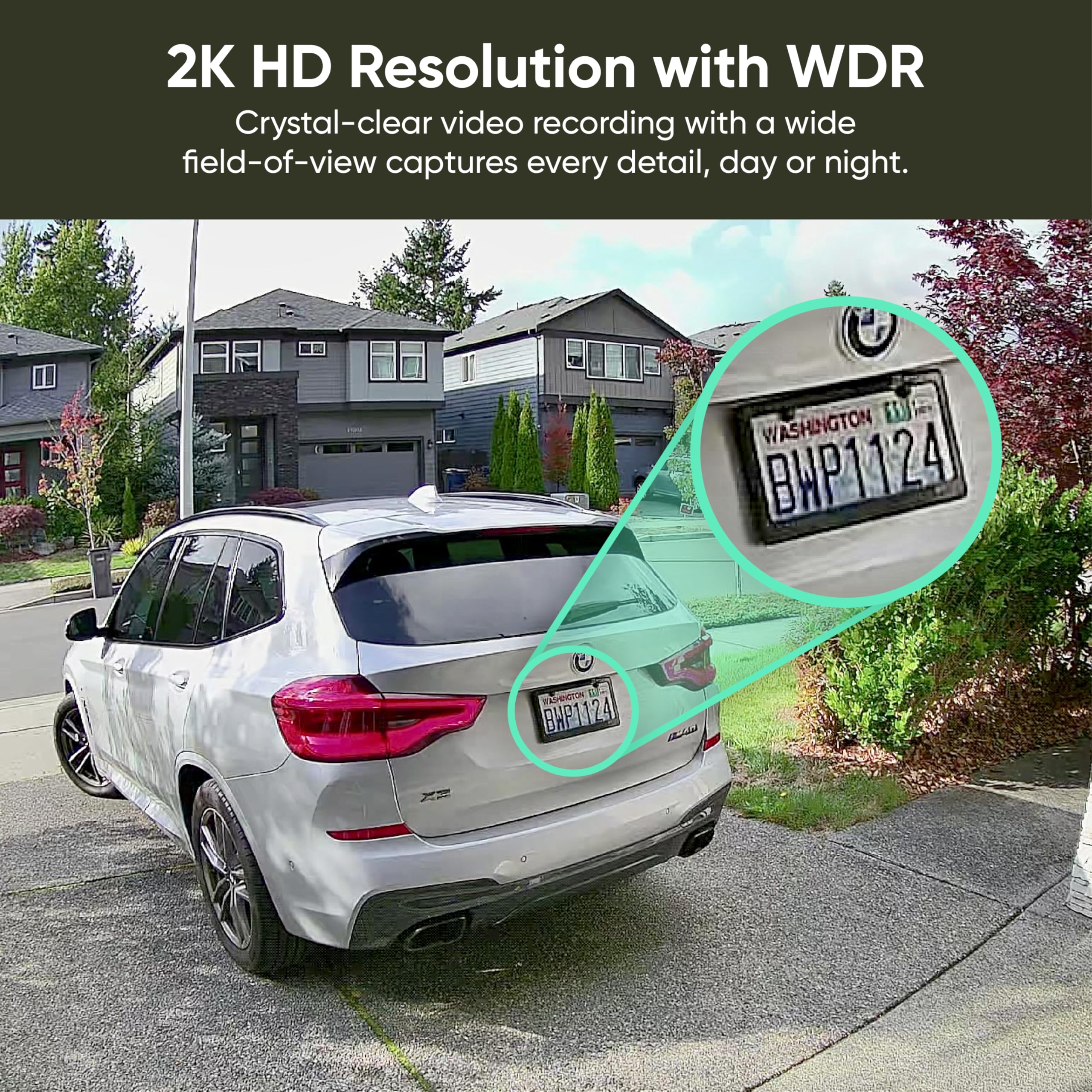 WYZE Solar Cam Pan, Security Cameras Wireless Outdoor, 2K HD 360° Pan-Tilt Battery Powered 2.4GHz Wi-Fi Cameras for Home Security, AI Motion Detection, Color Night Vision, 2-Way Audio, No Blind Spots