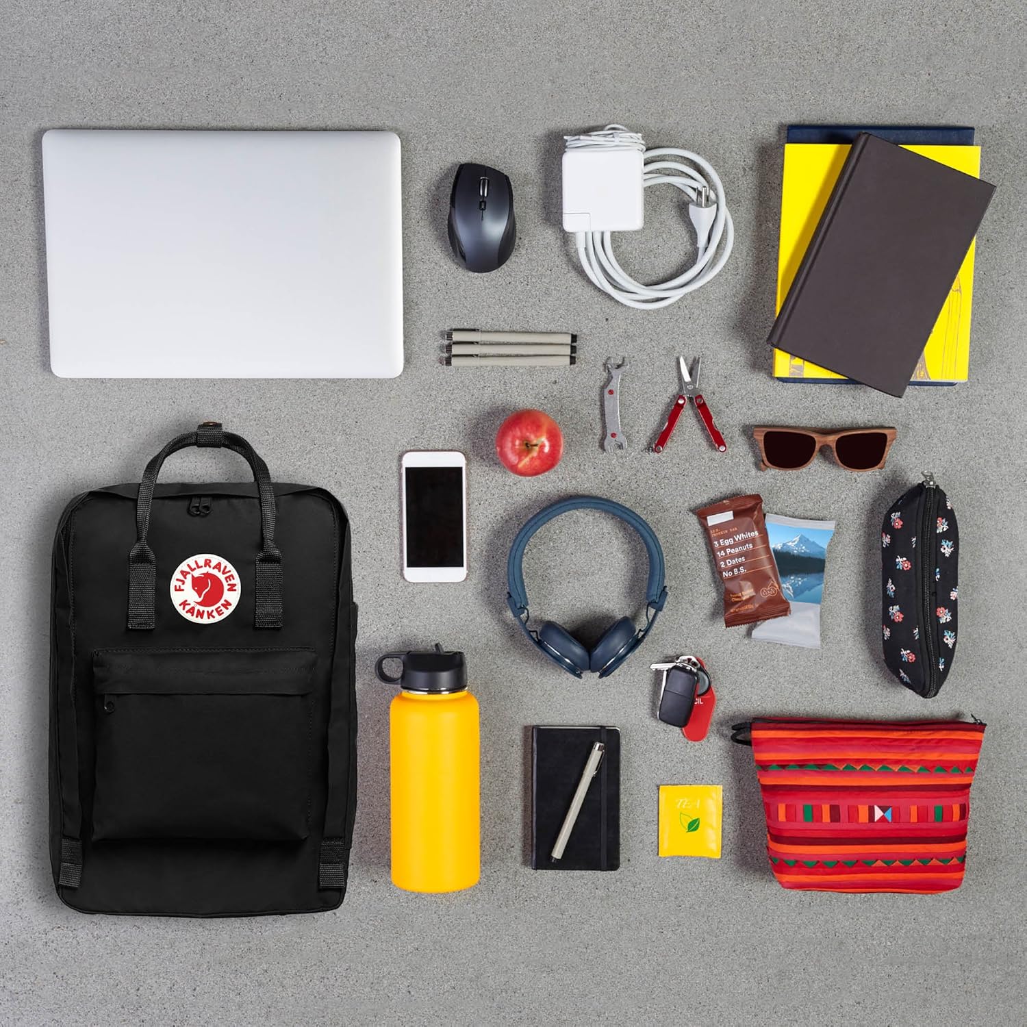 Fjallraven, Kanken Laptop 17" Backpack for Everyday, Black: Fjallraven: Sports & Outdoors