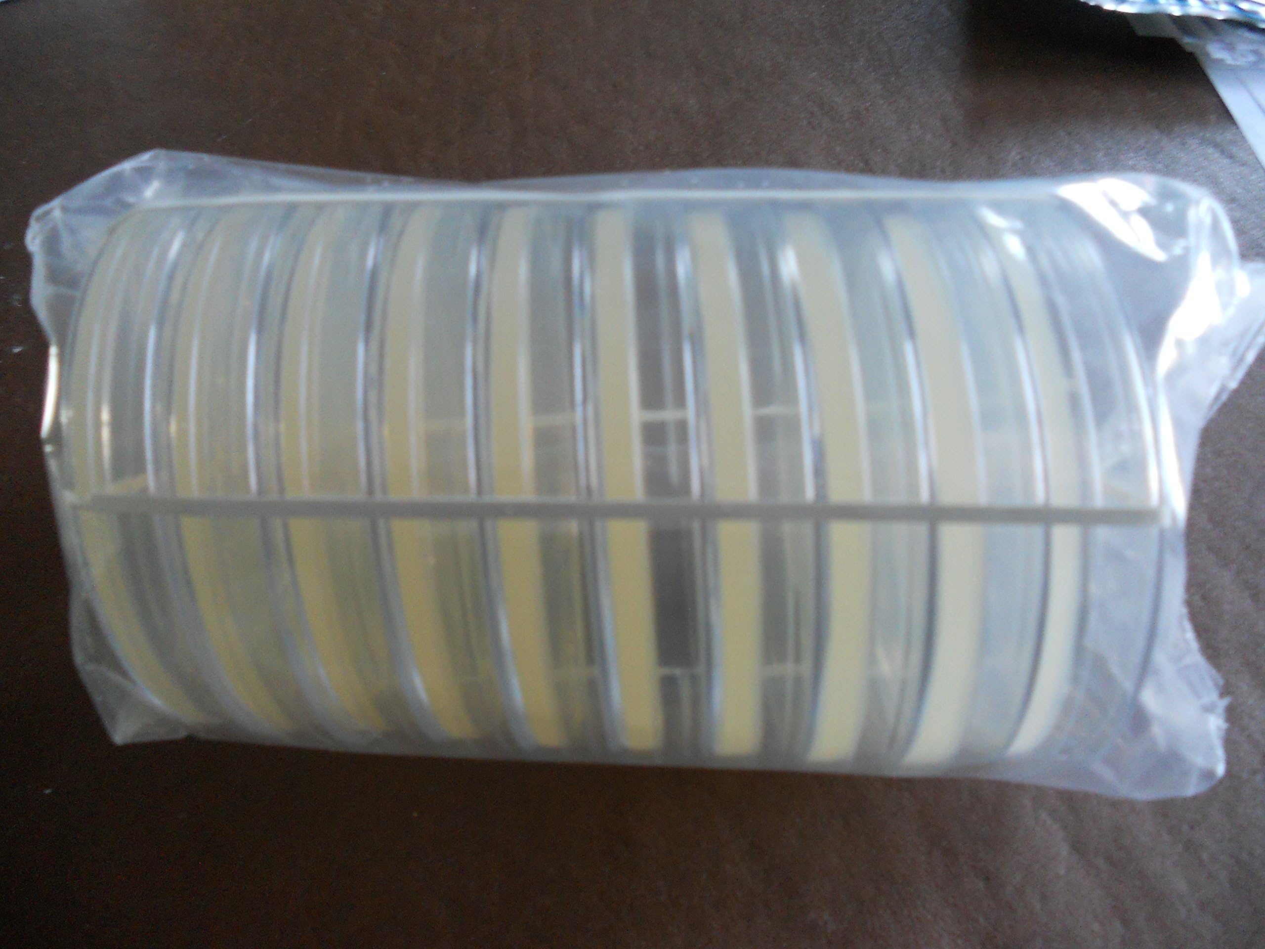 PETRI DISHES PLASTIC WITH AGAR NUTRIENT (PACK OF TEN)