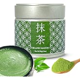 Japanese Green Tea Co. Kagoshima Matcha Powder (30 g) &ndash; Japanese Ceremonial Grade Matcha Powder &ndash; Smooth Green Tea for Easy Brewing &ndash; Subtle Sweetness and Fresh Grassy Taste
