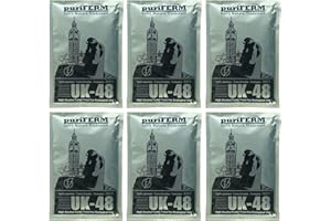 BANRIN Puriferm UK-48 Hour Turbo Yeast | Brewers Yeast Powder | Wine Yeast for Wine Making | Dry Yeast | Nutritional Yeast | (Pack of 6)
