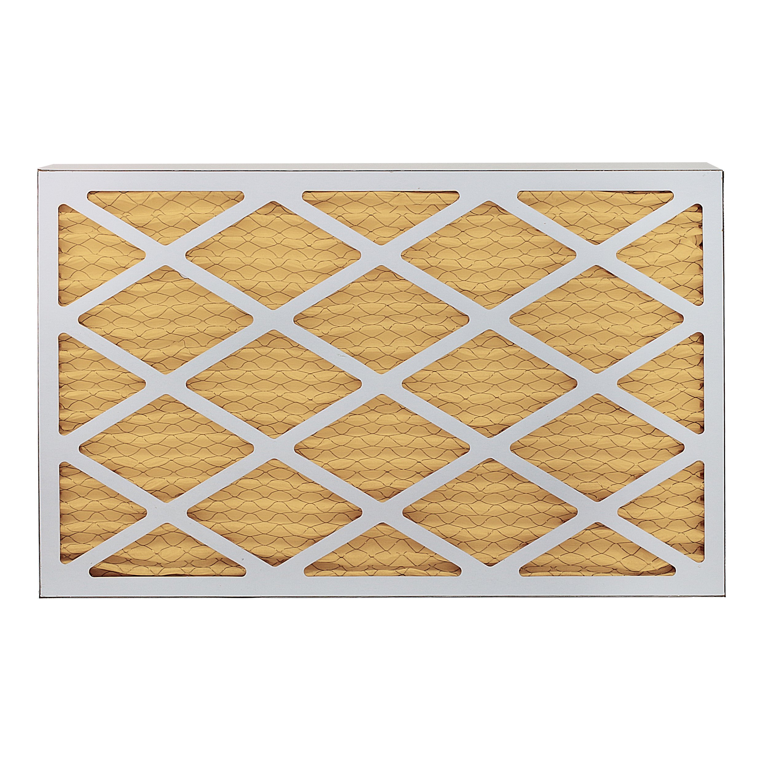 FilterBuy AFB Gold MERV 11 16x25x1 Pleated AC Furnace Air Filter, Pack