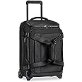 Briggs & Riley ZDX Upright Rolling Duffel Bag, Black, Carry-On 21-Inch