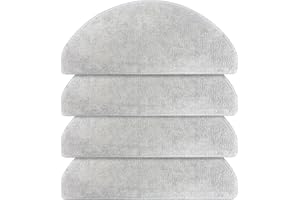 Fixbetter 4 PCS Mop Pads for Lubluelu L20, for Honiture V8 Pro Robot Vacuum Cleaner Accessories, Vacuum Cleaner Robot Vacuum Cleaner Spare Parts