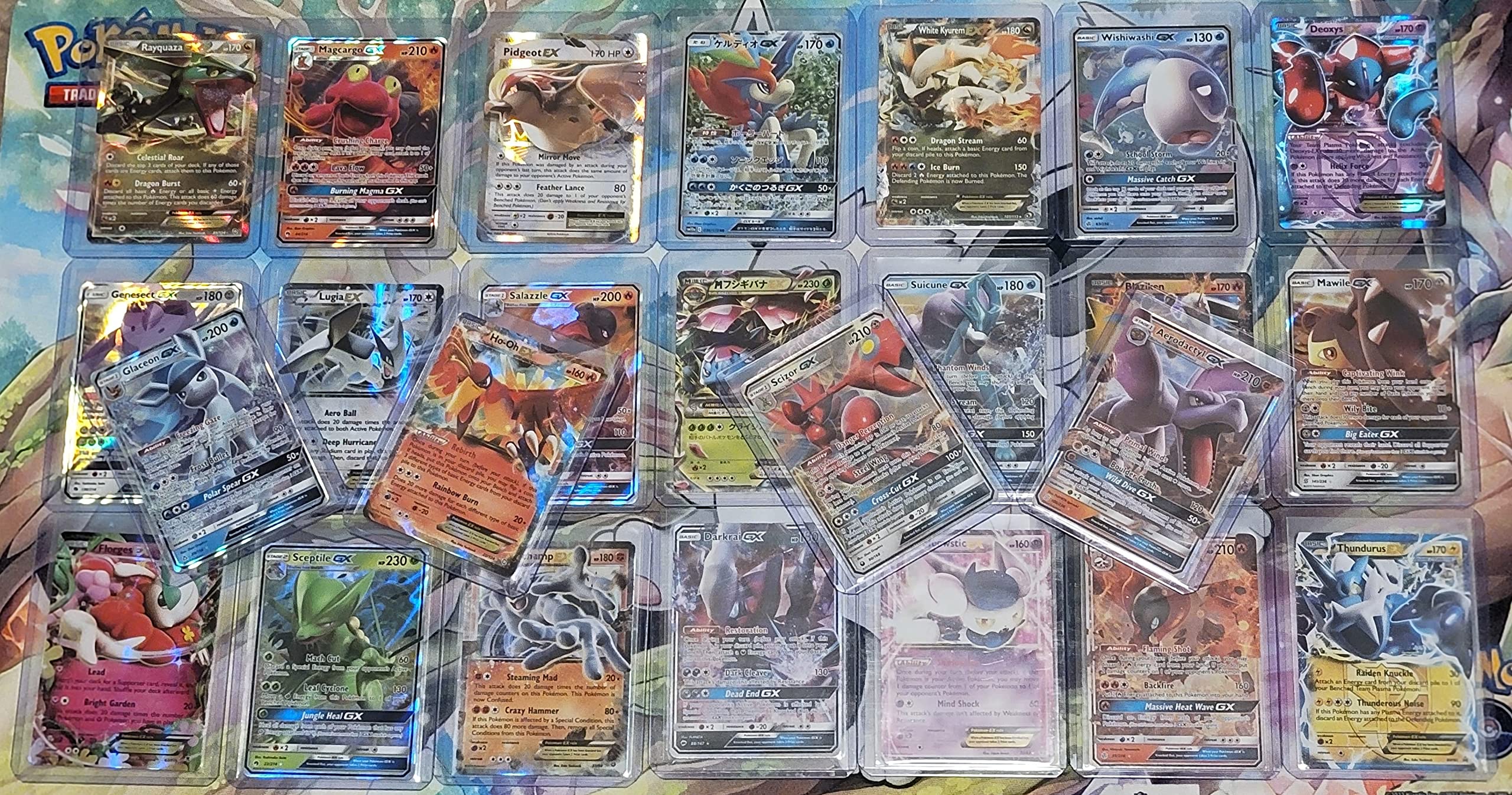 Photo 1 of POKEMON~100 CARD LOT~GUARANTEED EX. MEGA EX. FULL ART HOLO OR SECRET RARE!