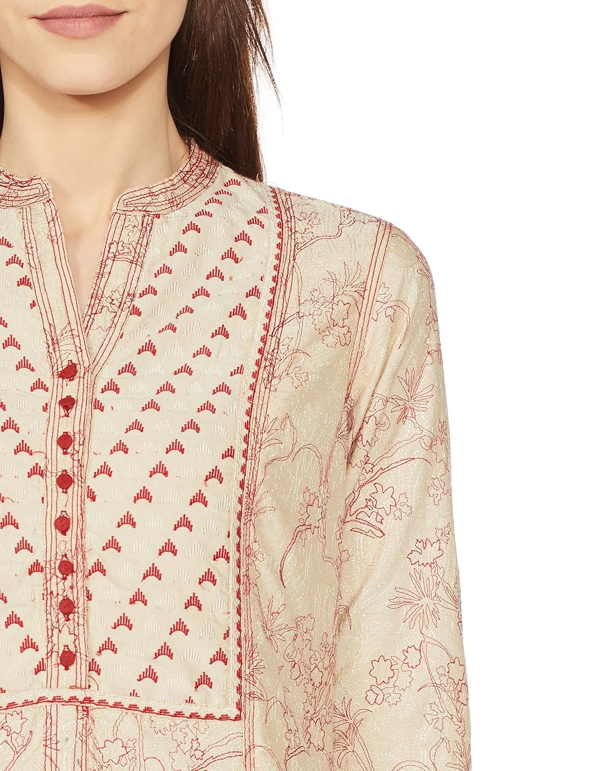 biba women's straight salwar suit