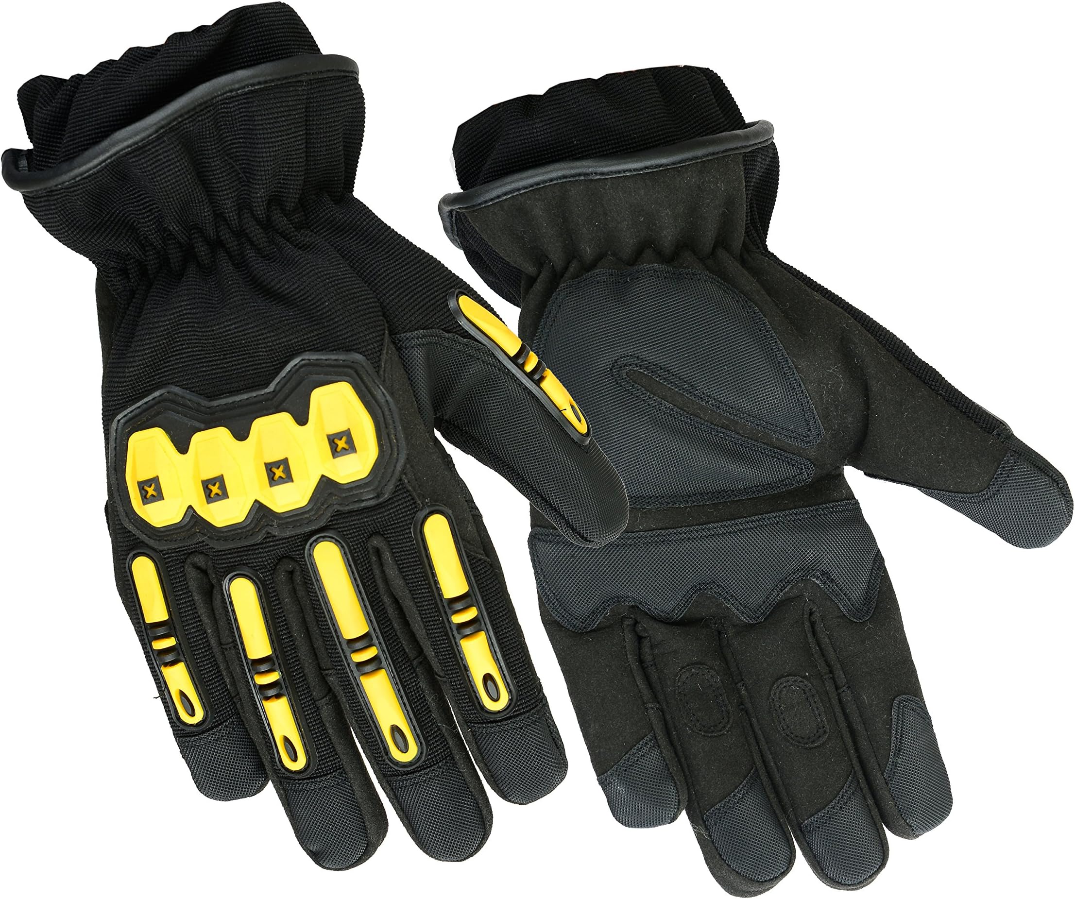 Hugger Precinct One Fire Resistant Leather Extrication Protective Glove with Kevlar Liner for Police and Firefighters