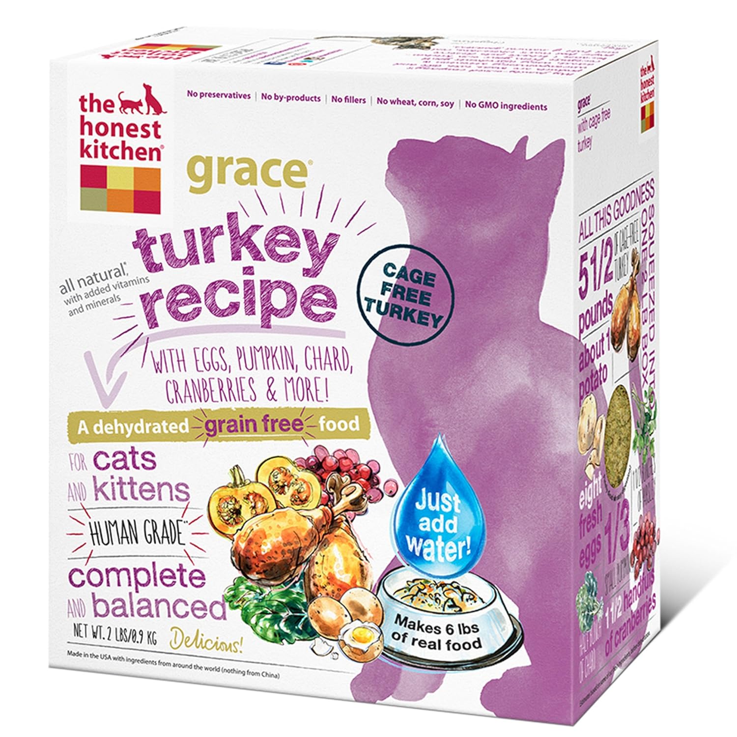 Amazoncom The Honest Kitchen Grace Grain Free Cat Food Amazoncom The Honest Kitchen Grace Grain Free Cat Food