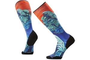 Smartwool Men's Ski Targeted Cushion Winter Haze Print Over The Calf Socks