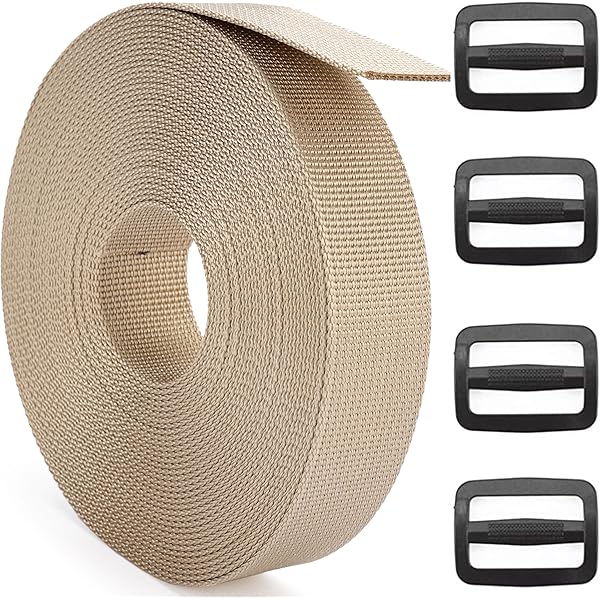 5-Pack Heavy Duty 304 Stainless Steel Triglide Sliders, 2 Inch - Adjustable Buckles For Straps, Belts, Dog Collars & Marine Use - View #3
