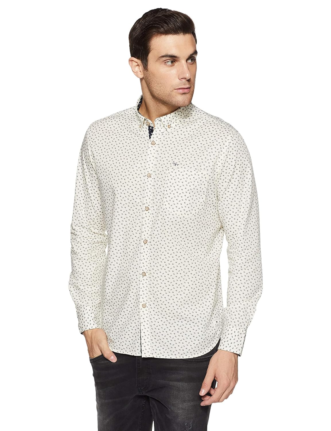 flying machine men's casual shirt