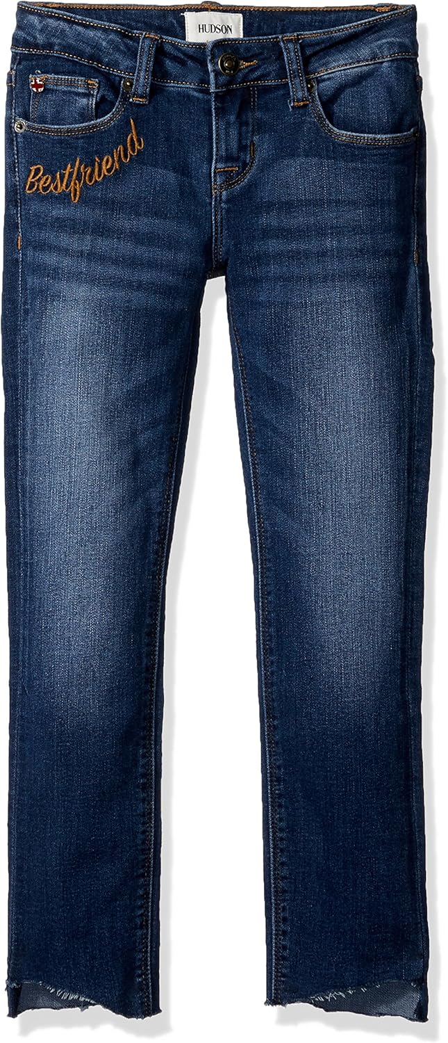 hudson embroidered jeans