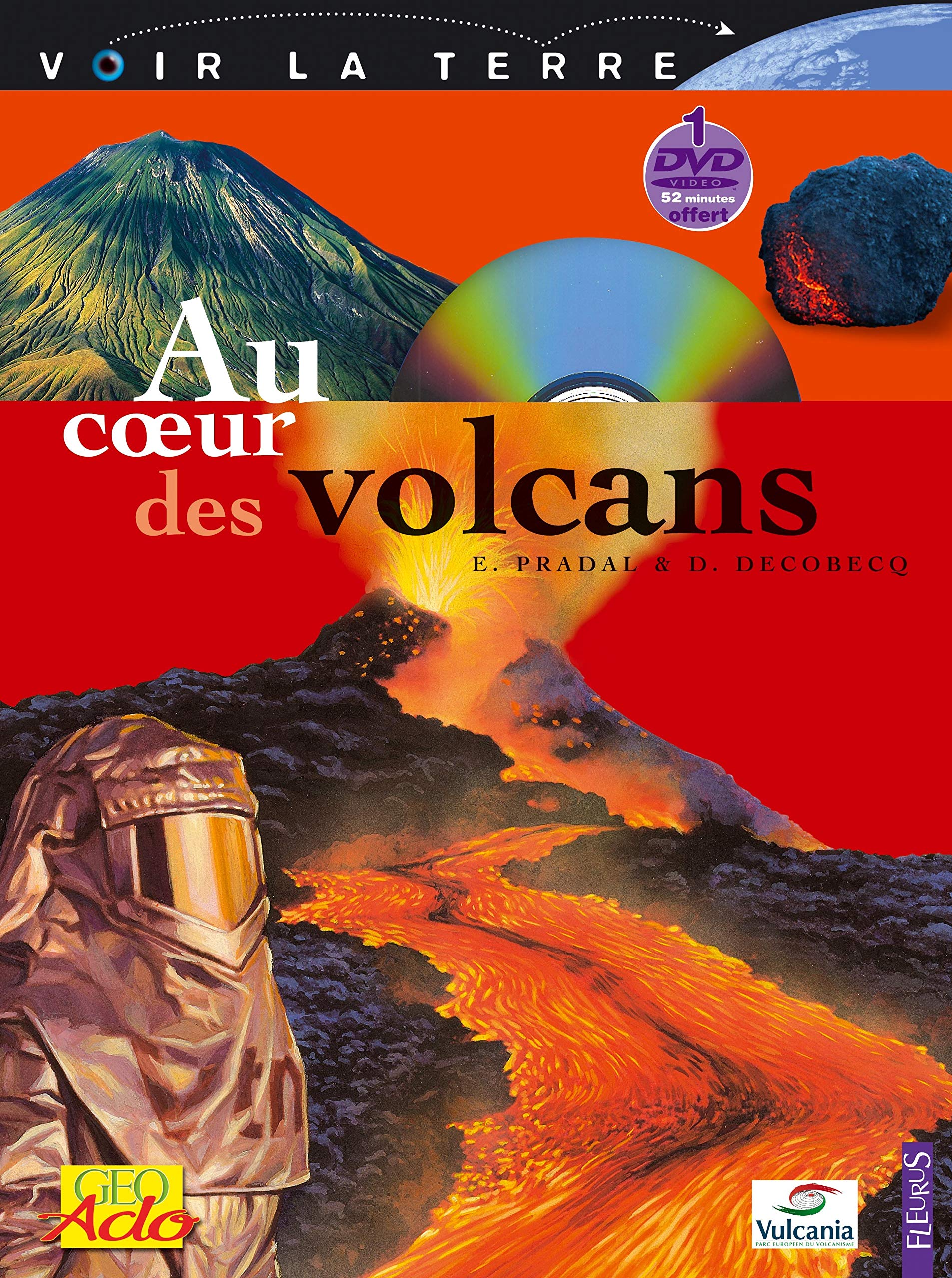 Au Coeur Des Volcans 1dvd Amazoncouk Evelyne Pradal