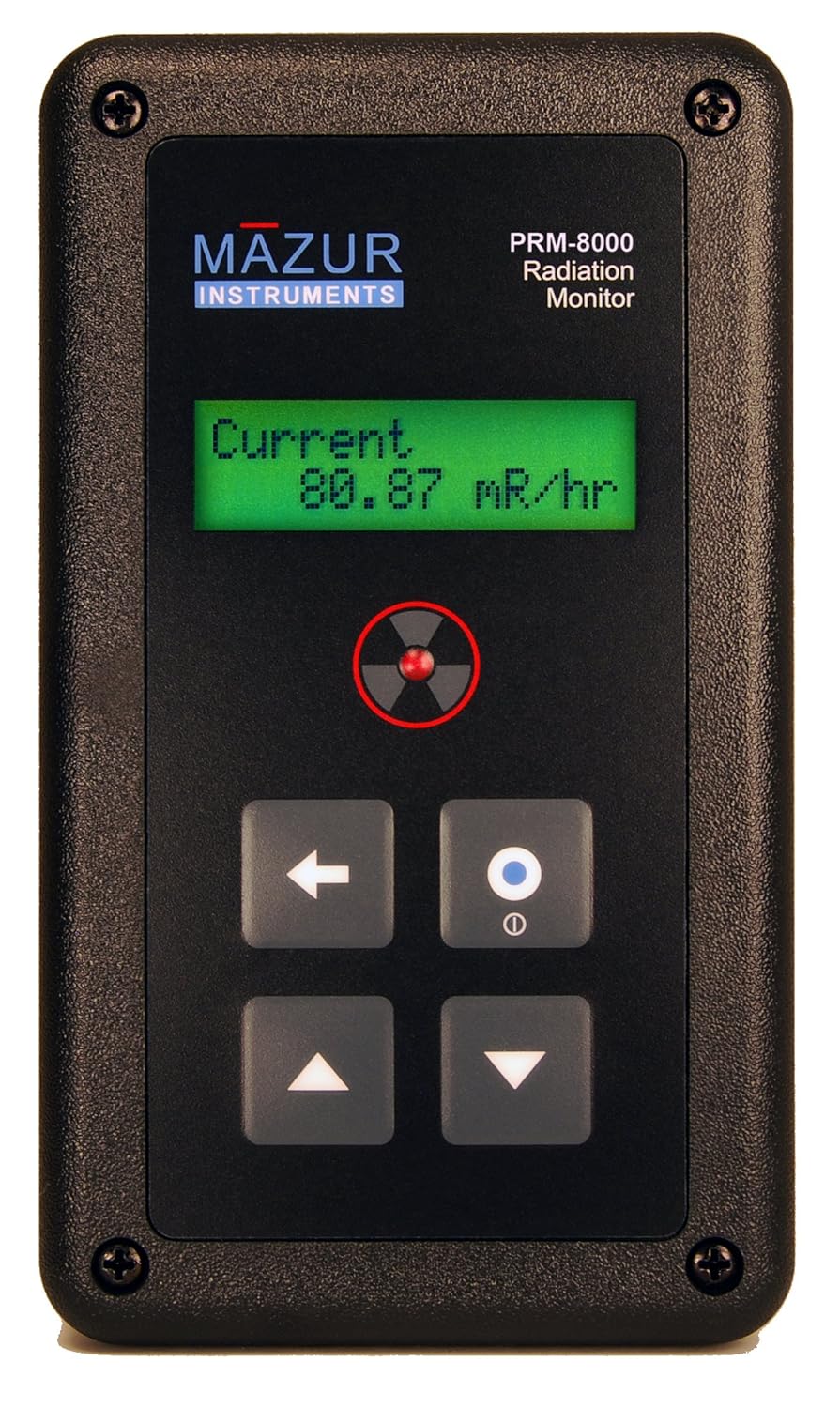 Mazur Instruments PRM8000 Handheld Geiger Counter and Nuclear