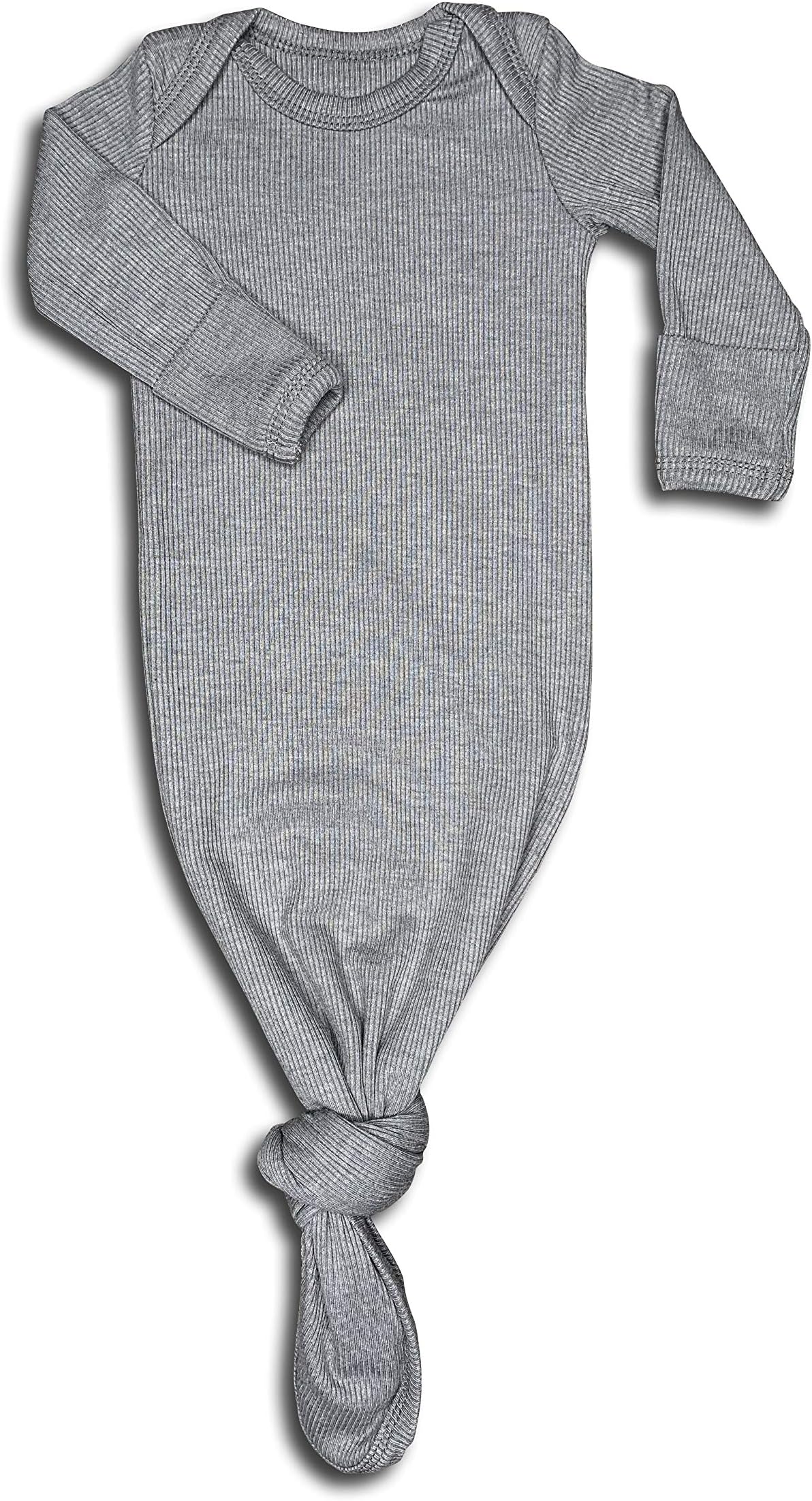 Lucky Love Baby Gown Newborn, Knotted Infant Sleeper for Baby Girl and Boy