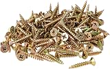 ForgeFix Multi-Purpose Single Thread Screws 5.0 x 30mm Zinc Yellow Box 200 view 3