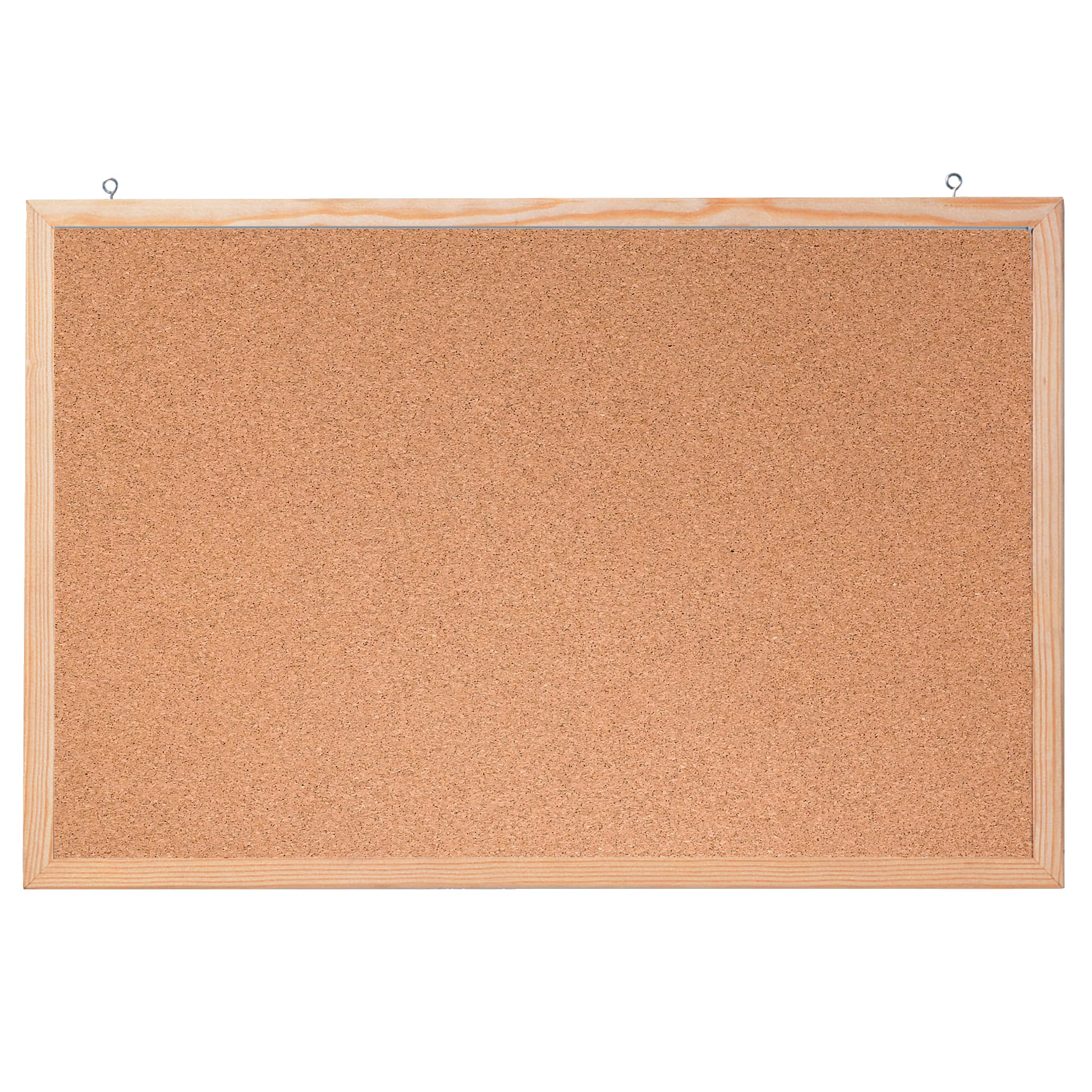 Cork memo Board. Surface Texture: Cork. Frame Material: Wood. Frame Colour: Natural. Accessories for Wall mounting: Wall mounting. Colour: Brown. Multipack 60 x 80 cm Brown