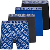 True Religion Mens Boxer Briefs Cotton Stretch Underwear for Men Pack of 4