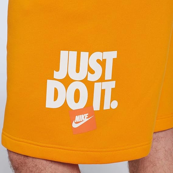 Orange just do it shorts Clearance