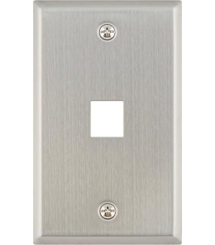 Riteav decorativo muro CAT6 1 piastra, ra wp uni ks D1G C6 GYGY 1P
