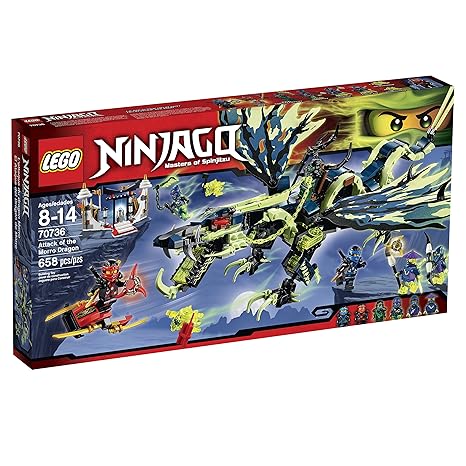 LEGO Ninjago 70736 Attack of the Morro Dragon Building Kit by LEGO