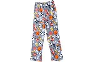 PRINCE OF SLEEP Plush Pajama Pants - Fleece PJs for Boys