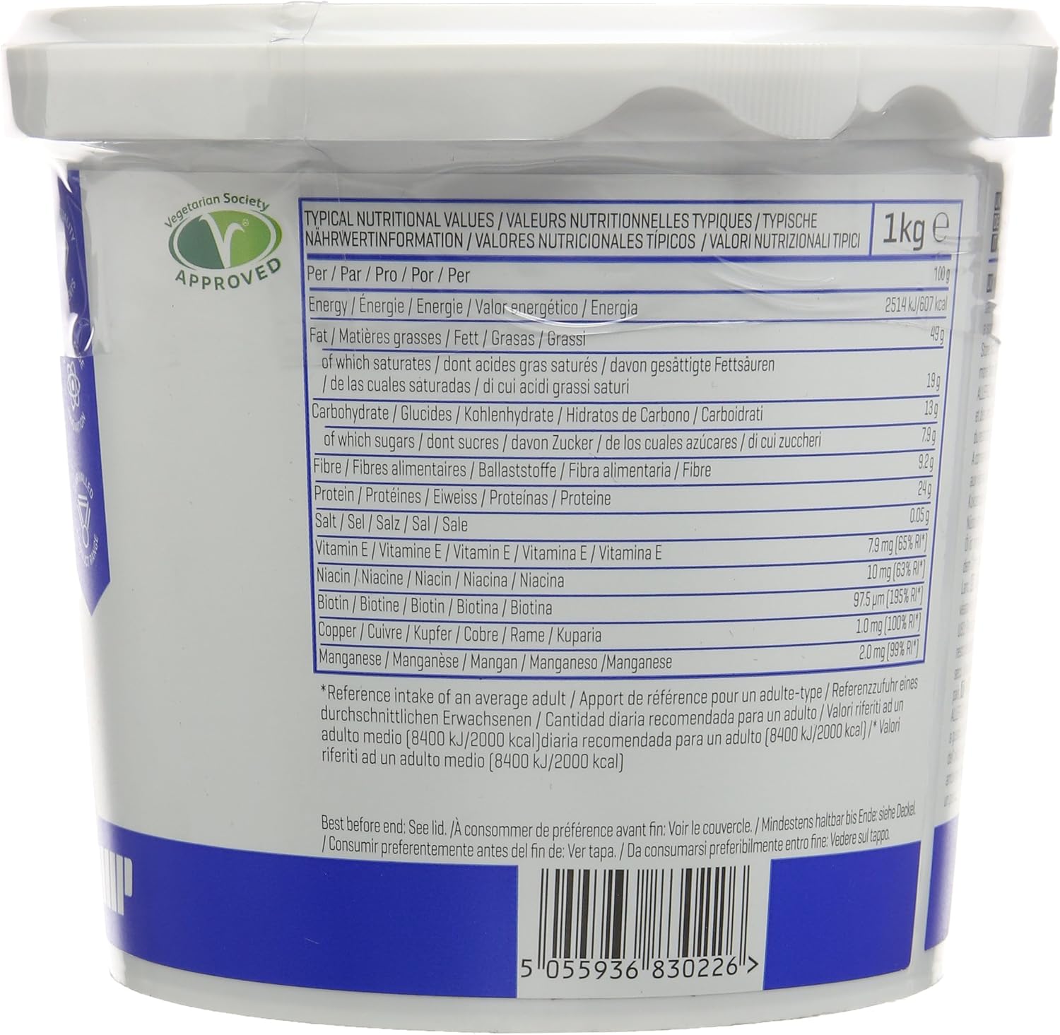 Myprotein Coconut Peanut Butter Smooth, 1 kg (Pack of 1) - Image 3