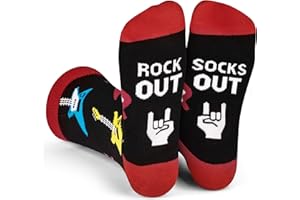 Lavley Funny Socks For Geeks - Cool Gifts for Gamers, Musicians and Teachers