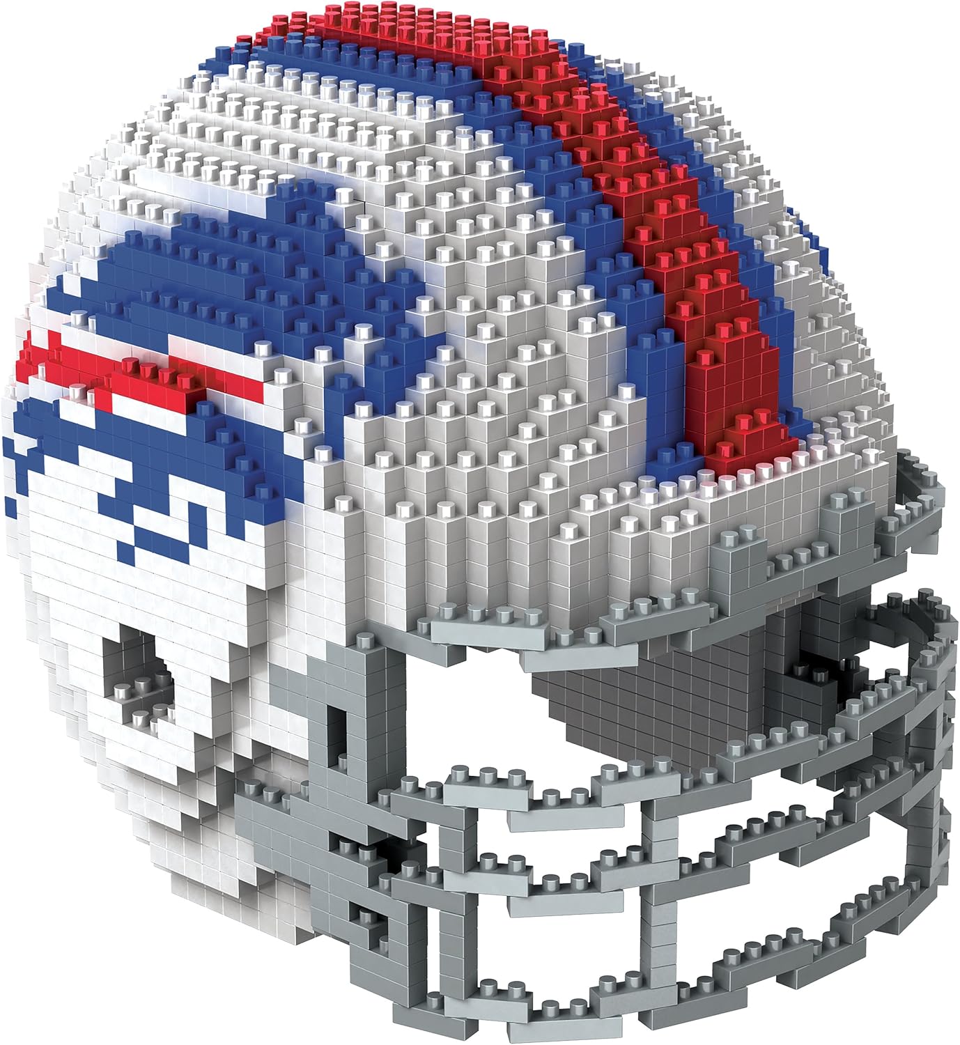 FOCO NFL 3D BRXLZ Construction Toy Blocks Set - Helmet - FOCO NFL Buffalo Bills : Clothing