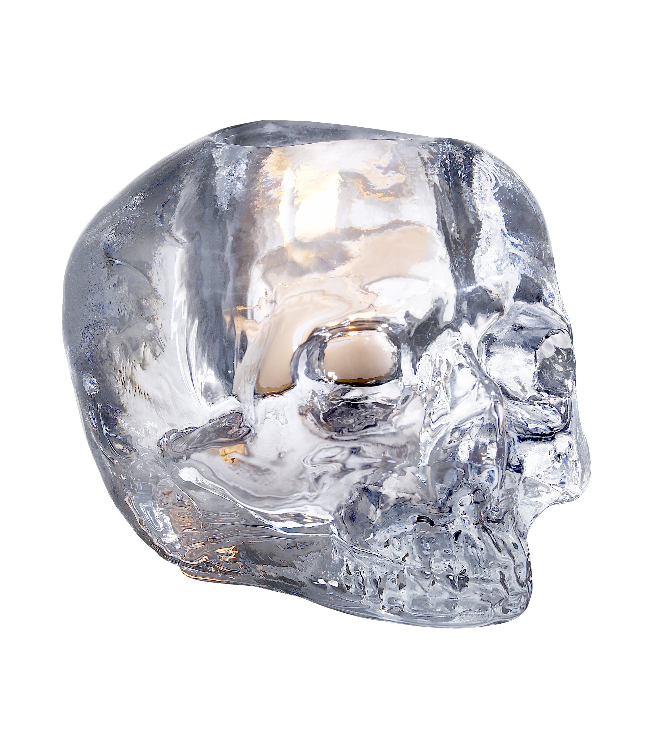 Kosta BodaStill Life Skull Hurricane Clear