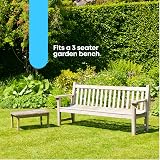 FiNeWaY 3 Seater Garden Bench Cover – Heavy Duty Waterproof UV Stabilised view 7