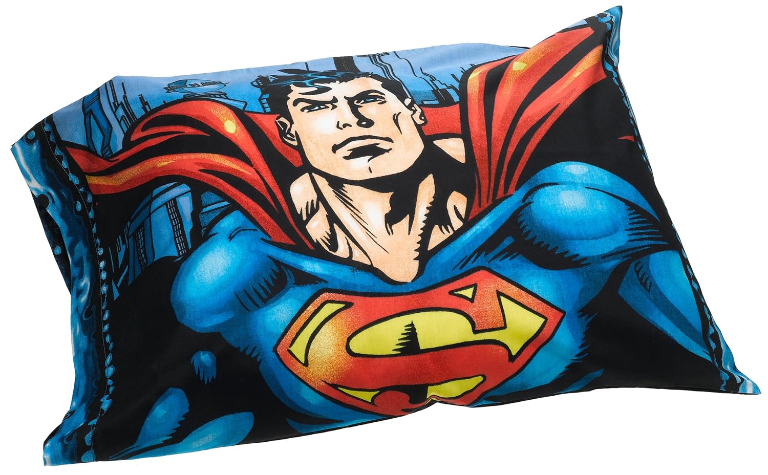 Superman Flying High Standard Reversible Pillowcase Amazon Co Uk