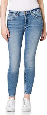 Femme Airblue Skinny, Bleu Ciel, 40W x 32L