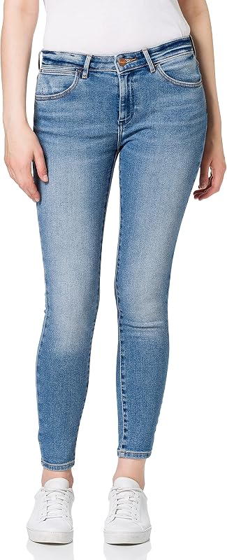 Femme Airblue Skinny, Bleu Ciel, 40W x 32L
